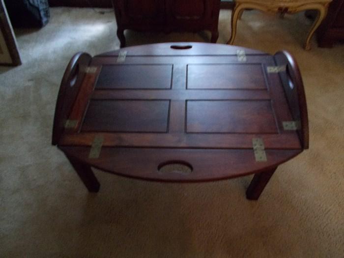 Wooden "Tray" Table