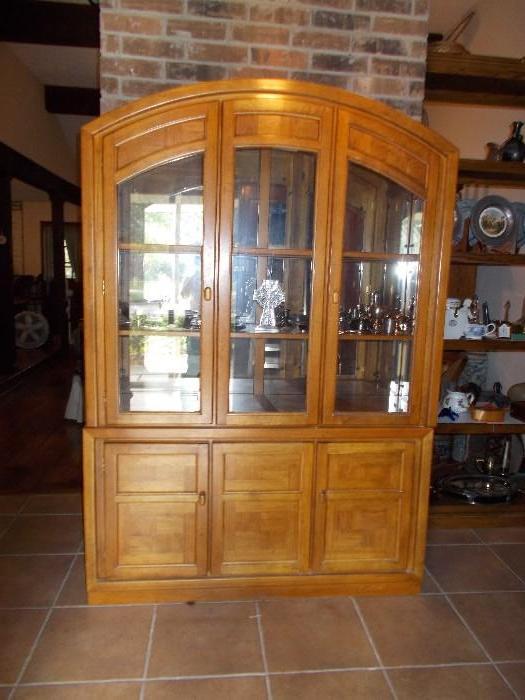 China Cabinet - LARGE - located inside front door - you can't miss it...1st thing you will see when I open front door!!!!