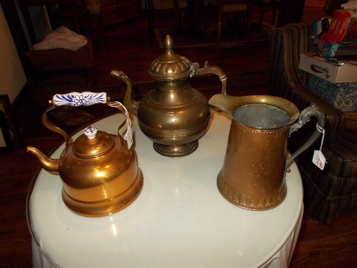 More Copper and Brass Accessories