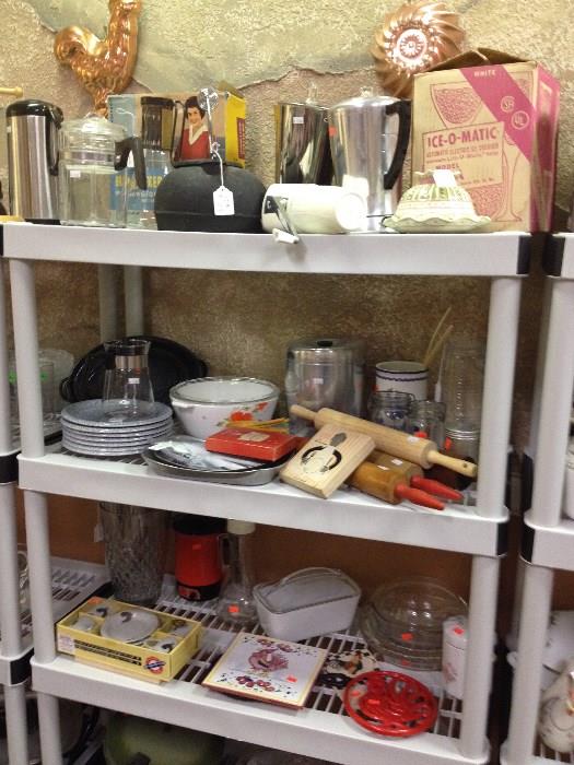 Various Kitchen Items, Vintage and Newer - big selection
