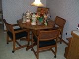 Oak dinette set