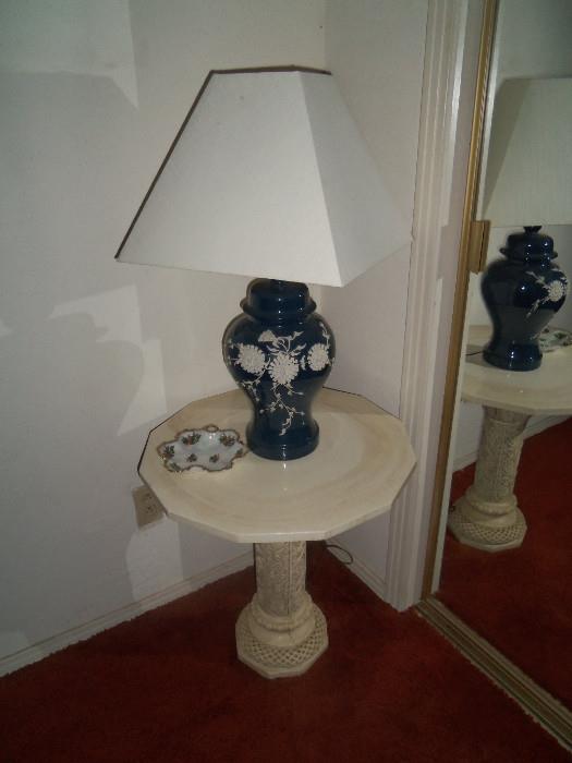 Other Table and Lamp