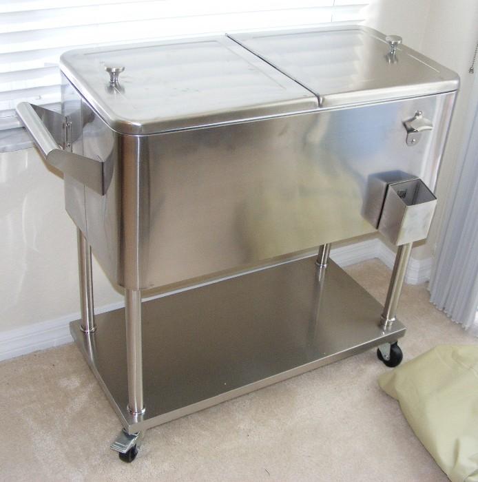 stainless steal cooler