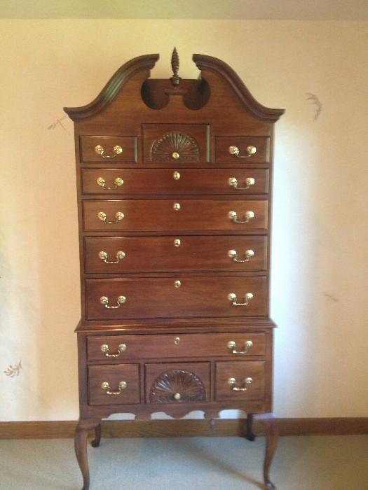 Chippendale high chest of drawers