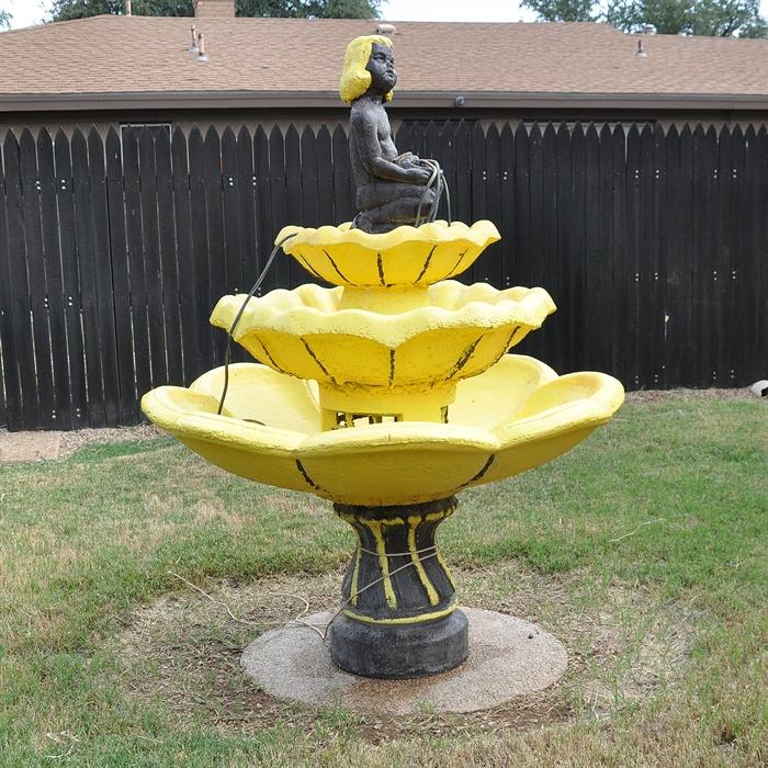 Large Cement Fountain