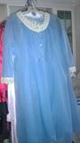 Vintage early 1960's nightie and robe set- never worn