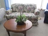 Beautiful love seat and coffee table