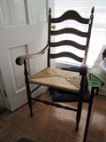 Antique Rush seat chair