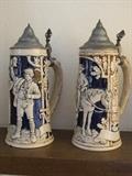2 VERY DETAILED BEER STRINS, MADE IN GERMANY. STAMPED ON BOTTOM