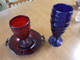 COLORED GLASSWARE