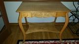Antique American Tiger Oak Library Table ~ Excellent!