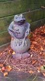 Cement Garden or Porch Frog