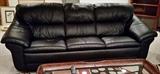 Lane Leather Sofa ~ 1 of 2