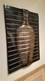 Metal Vase or Urn Wall Art #2