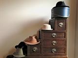 Brooks Brothers Hat plus More! Sorry, stair step unit is not for sale!