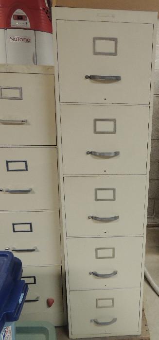 File cabinets.