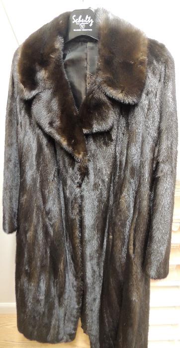 Gorgeous full-length mink coat-simply beautiful, excellent condition!