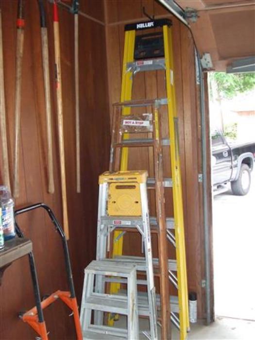 step ladders of all sizes