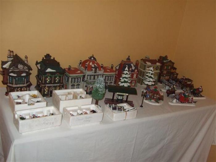 Department 56 Dickens village houses & more