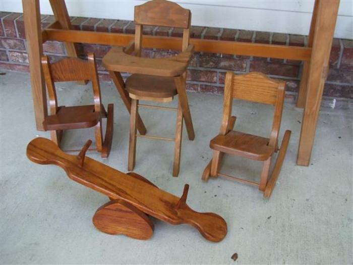 solid wood toy furniture