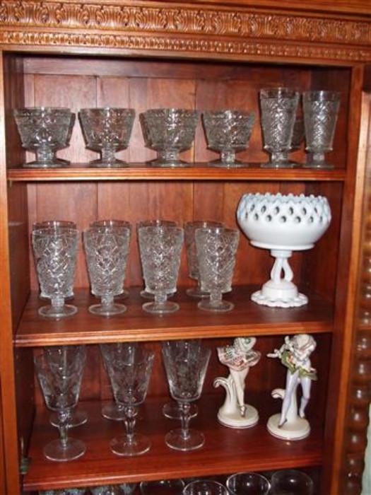vintage glassware & more