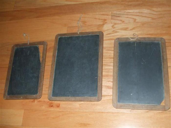 antique slate school tablets