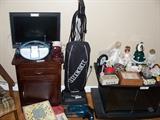 Oreck XL Upright Vacuum and TV Stand