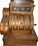 AUCTION ITEM: Value $1850 Antique Cast Iron/Brass Cash Register   