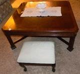 Oversize Ethan Allan coffee table 