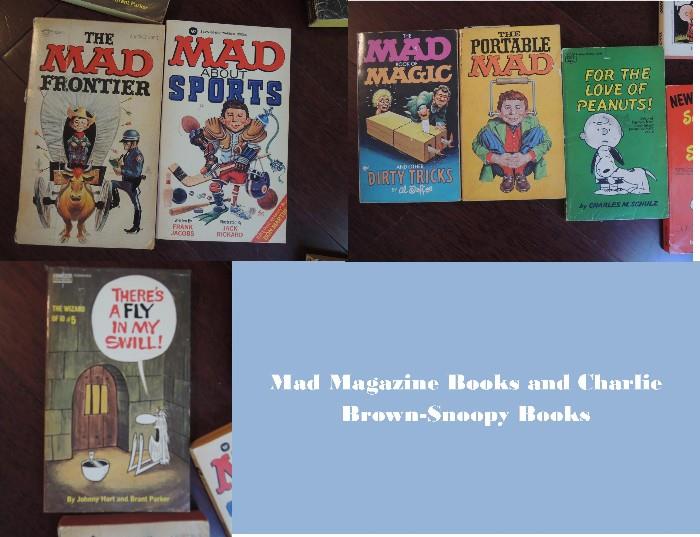 Mad Magazine books Snoopy, Charlie Brown Charles Schultz books