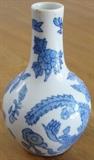 Asian Bud vase, Porcelain