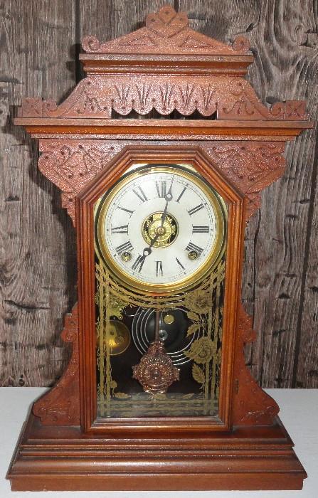 Ginger Bread Clock - Welch, Mantle Clocks