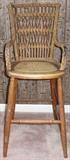 Wicker High Chair