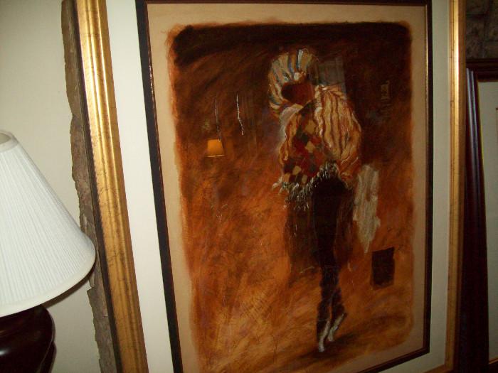 Roy Fairchild, limited edition, signed & numbered. "Harlequin".
