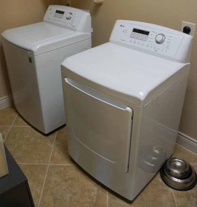  Recently purchased LG washer and dryer