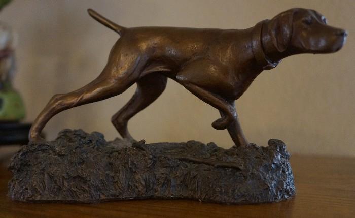 Dog sculpture by Ms Pat Sahlin