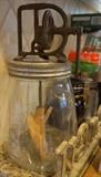 Vintage butter churn