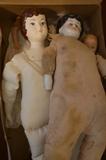 Antique porcelain dolls