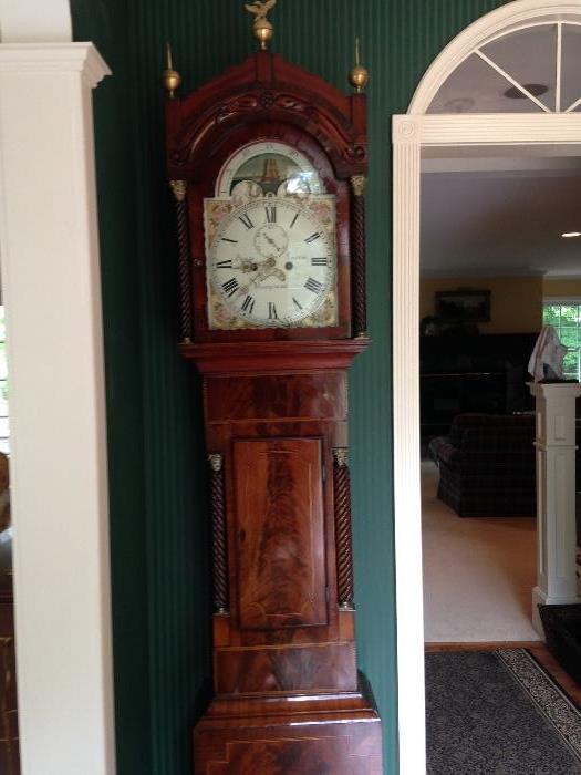 circa 1830 - George Lewton Kingswood - 8 day -Mahogany Longcase - excellent condition (appraisal available)