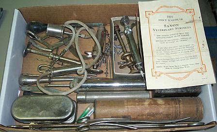 1920's Veternarian instruments