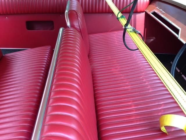 Vintage Mid-Century 1965 Century Coronado, 21'* Chrysler motor*17 hours on motor*Red vinyl interior*Sliding roof-creates half open space*Boat is African mahogany* New carb*