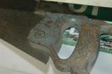 vintage hand saw