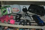 Assorted work out equipment