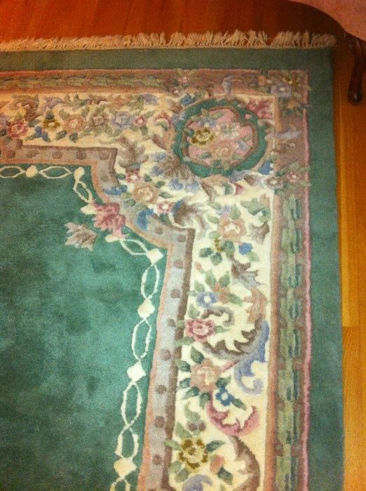Area rugs.