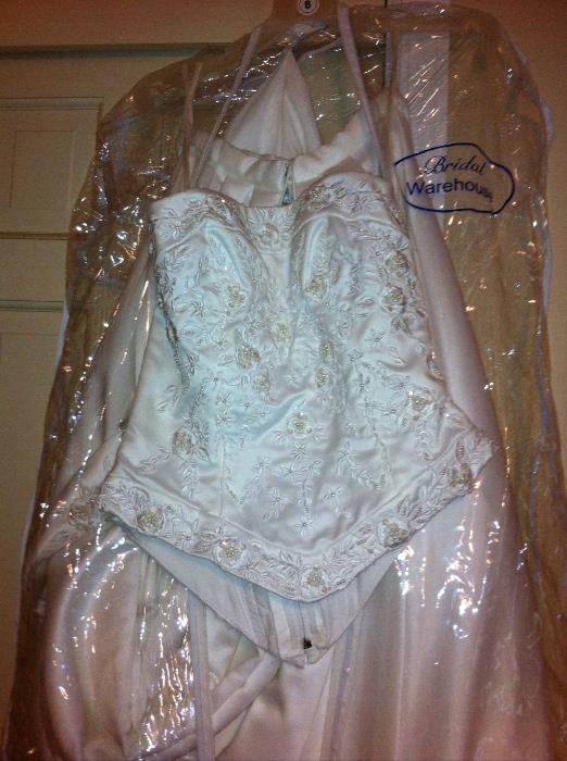 NEW, never worn wedding dress from Bridal Warehouse, retail $559.00.
