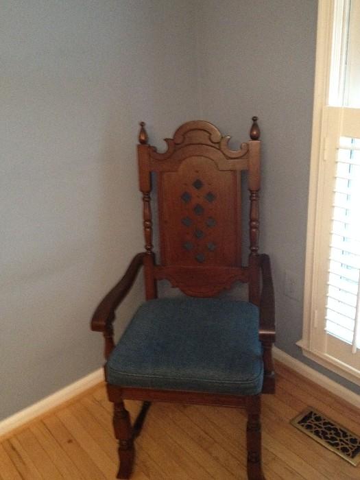 Custom-made Narra Wood Dining Chair