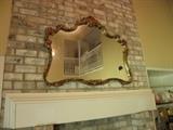 Rococo style mirror