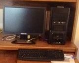 Sceptre computer monitor- great keyboard and tower