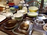 Vintage Pyrex , fire king, Corning ware and bake ware