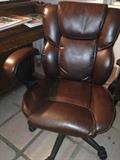 LEATHER EX. OFFICE CHAIR